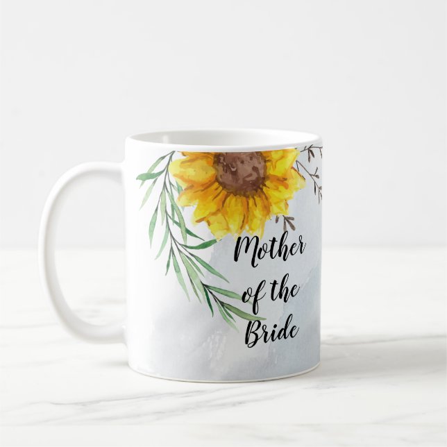 Mug BUDGET Mère mariée mariée mariée cadeaux de mariag (Gauche)