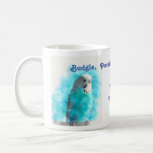 Mug budgie parakeet ou budget s'amuser