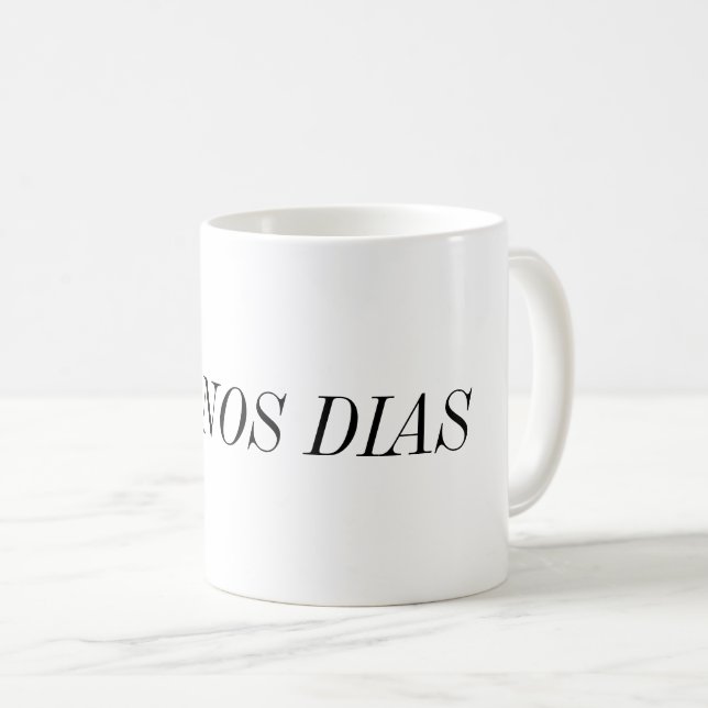 Mug Buenos Dias (Bonjour) (Devant droit)