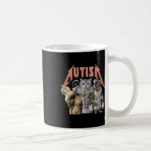 Mug Buff Cats Autism meme