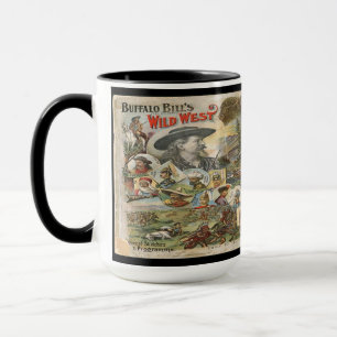 Mug Buffalo Bills Wild West 1889