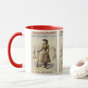 Mug Buffalo Bill's Wild West Show avec Annie Oakley