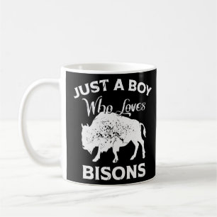 Mug Buffalo Juste Un Garçon Qui Aime Les Bisons