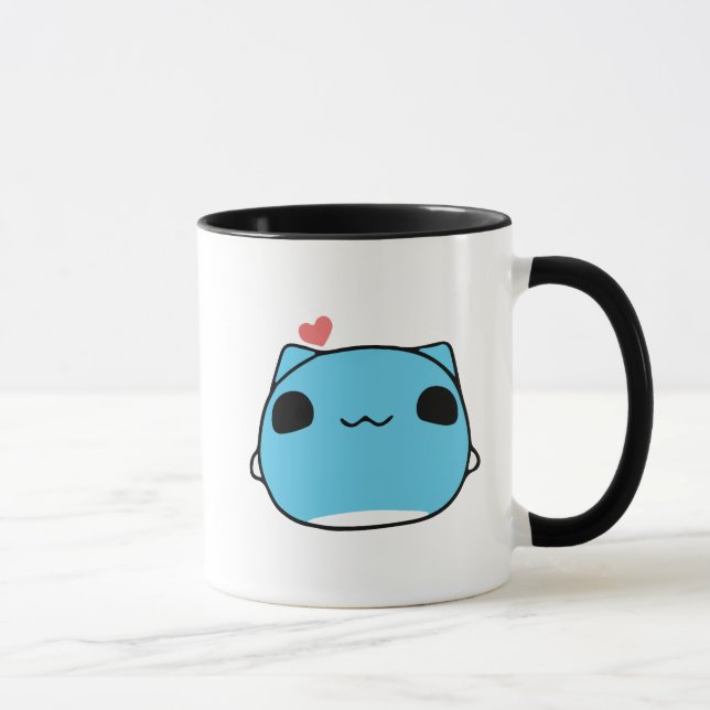 Mug BugCat Capoo cat, Kawaii Comic Chat love (Droite)