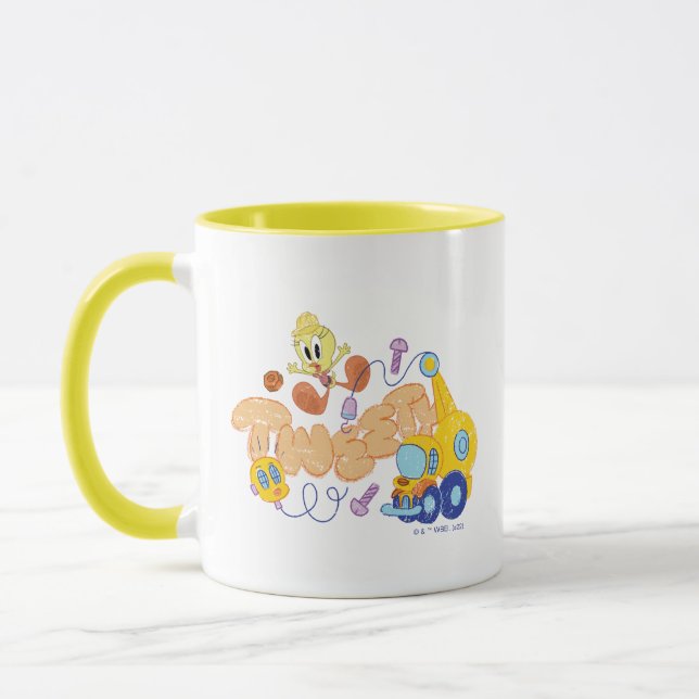 Mug BUGS BUNNY BUILDERS™| Croquis de TWEETY™ (Gauche)