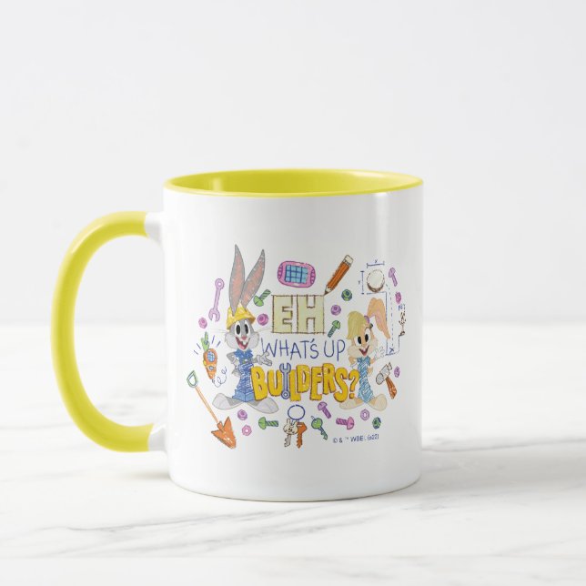 Mug BUGS BUNNY BUILDERS™| Eh, What's Up Builders? (Gauche)