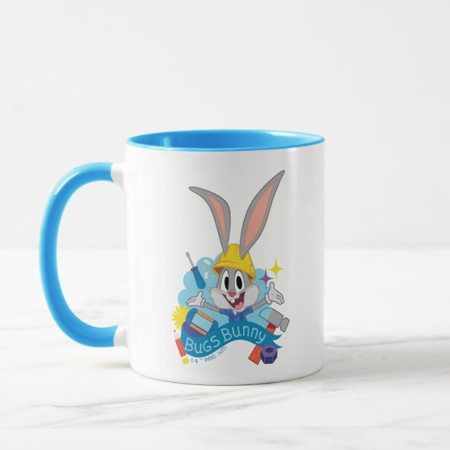 Mug BUGS BUNNY BUILDERS™| Graphisme du personnage de B (Gauche)