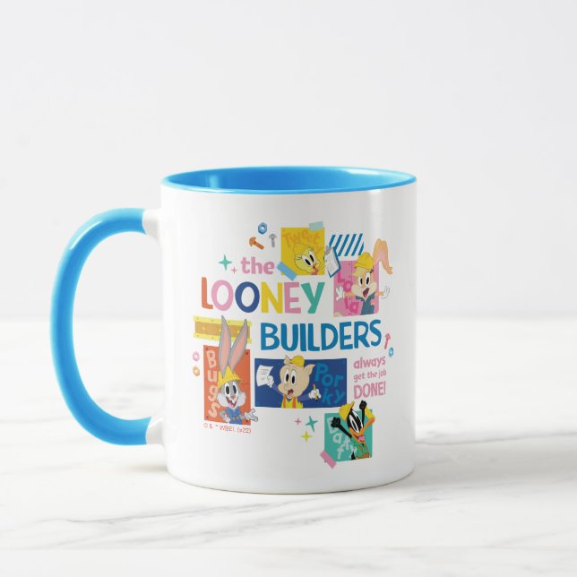 Mug BUGS BUNNY BUILDERS™| Le Collage The Looney Builde (Gauche)