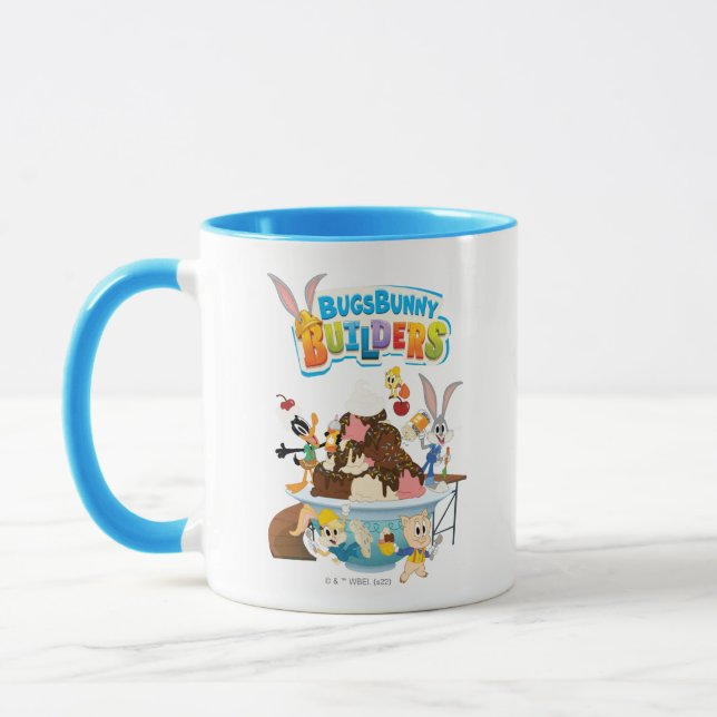 Mug BUGS BUNNY BUILDERS™| Looney Builders Glace (Gauche)