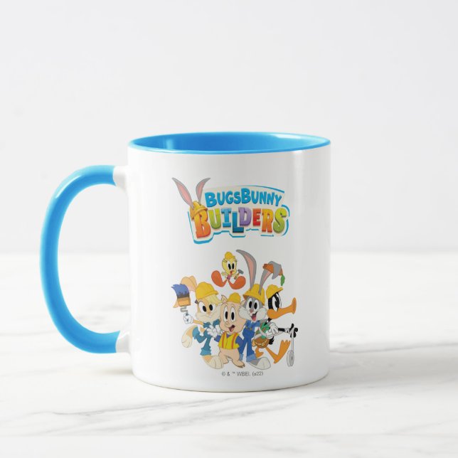 Mug BUGS BUNNY BUILDERS™| The Looney Builders Group (Gauche)
