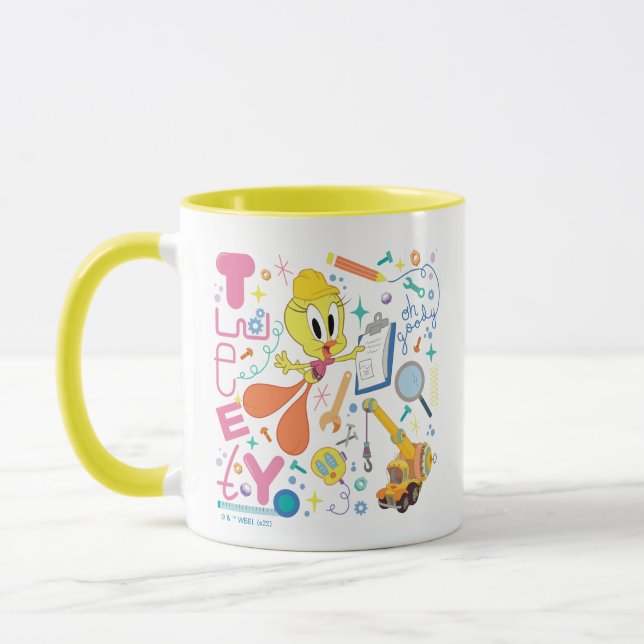 Mug BUGS BUNNY BUILDERS™| TWEETY™ Work Tools (Gauche)