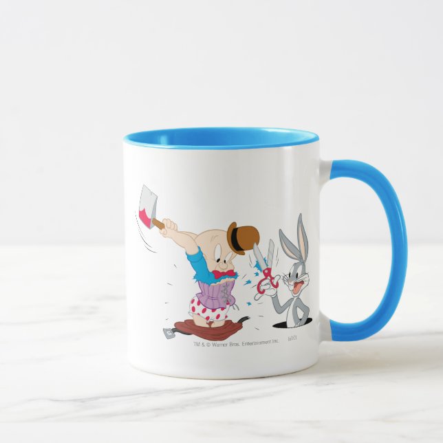 Mug BUGS BUNNY™ et ELMER FUDD™ (Droite)