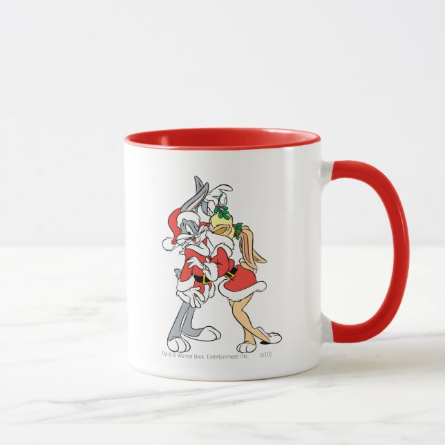 Mug BUGS BUNNY™ et Lola Mistletoe Kiss (Droite)