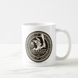 Mug BUGS BUNNY™ Logo Rond Bronx Bomber N/B
