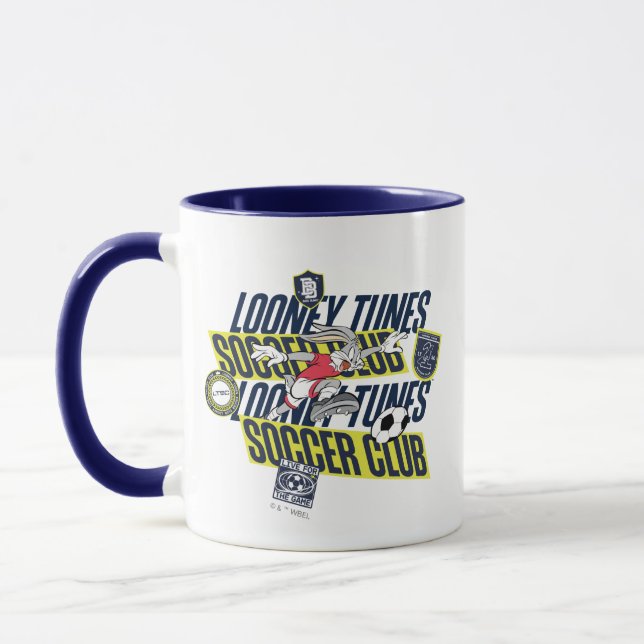 Mug BUGS BUNNY™ LOONEY TUNES™ Soccer Club (Gauche)
