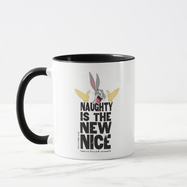 Mug BUGS BUNNY™ "Malin, c'est la nouvelle classe" (Gauche)