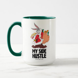 Mug BUGS BUNNY™ Père Noël "My Side Hustle"
