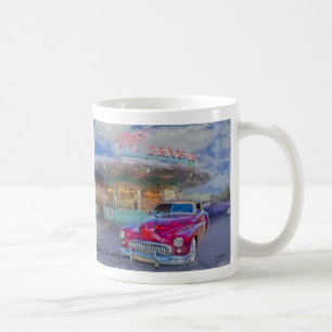 Mug buick rouge au drive-in