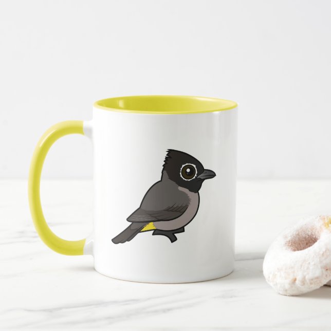 Mug Bulbul à lunettes Birdorable (Avec donut)