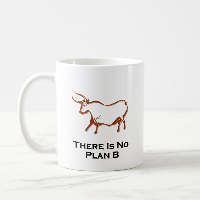 Mug Bull Il N'Y A Pas De Plan B Brown (Gauche)