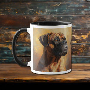 Mug Bull Mastiff Portrait de chien