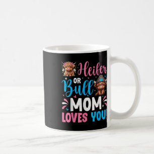 Mug Bull Ou Heifer Genre Révéler Highland Cow Maman Fa