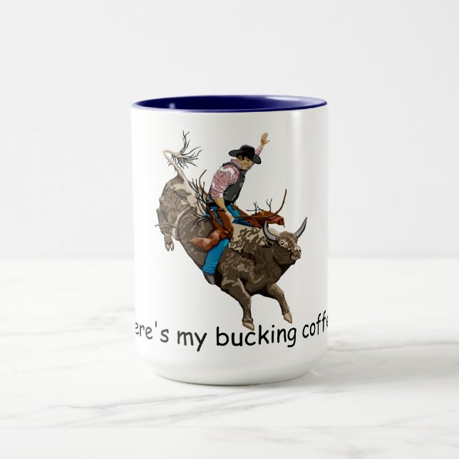 Mug Bull rider (Centre)