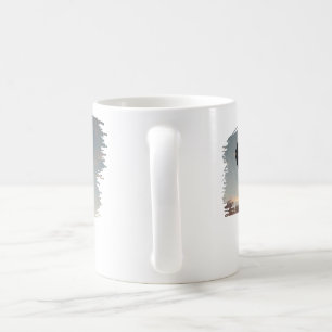 Mug Bull Snake Medicine sur le coucher du soleil