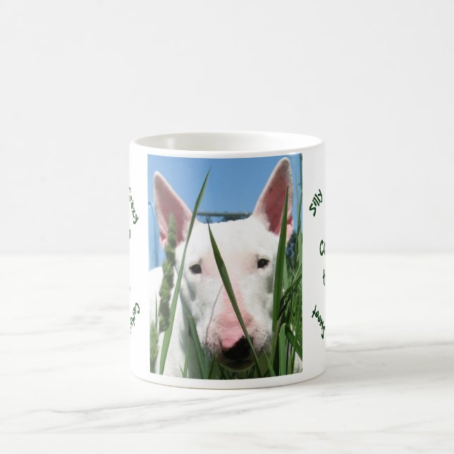 Mug Bull-terrier anglais mignon (Centre)