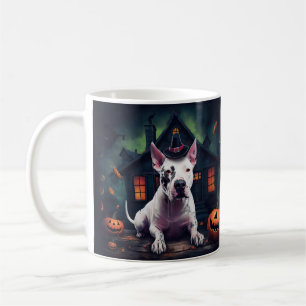 Mug Bull Terrier Citrouille Halloween effroi