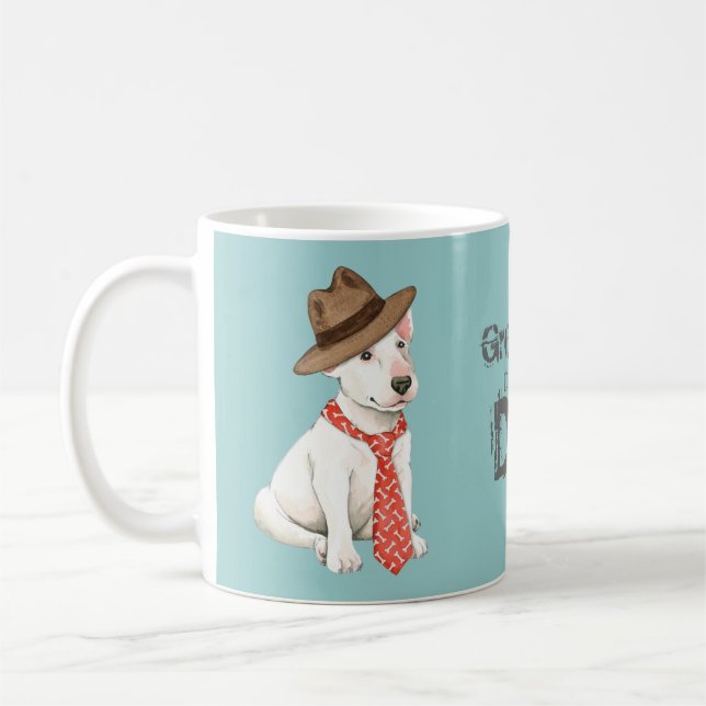 Mug Bull Terrier Papa (Gauche)