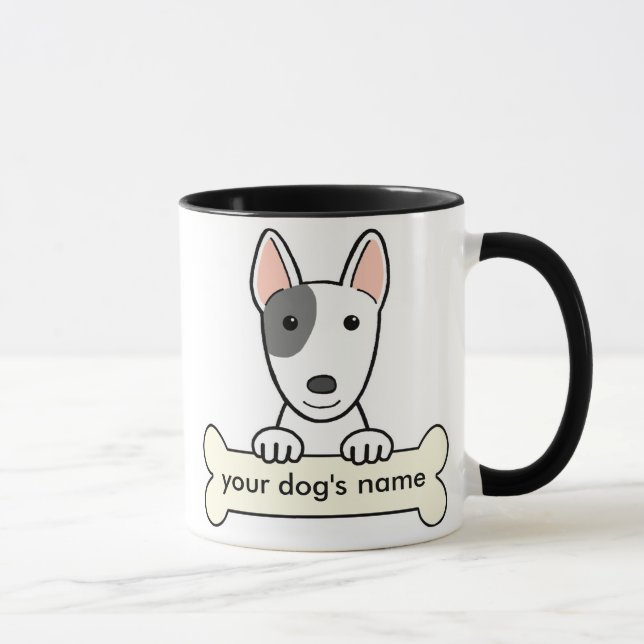 Mug Bull-terrier personnalisé (Droite)