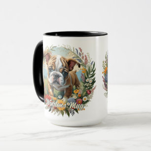 Mug Bulldog Anglais Personnalisé Puppy Laurel