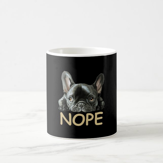 Mug Bulldog français| Cadeaux Frenchie Nope (Centre)