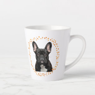 Mug Bulldog personnalisé Pastel Orange cadeau