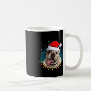 Mug Bulldog portant Noël Noël Noël Noël - Bulldog Love