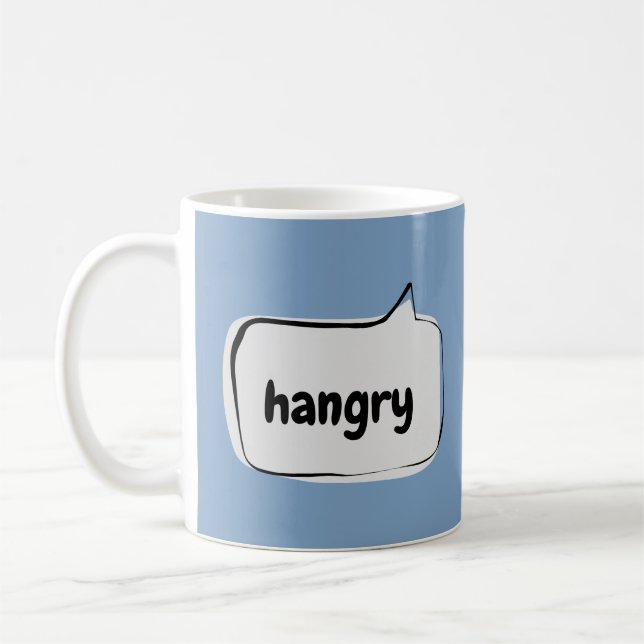 Mug Bulle de parole hangry (Gauche)