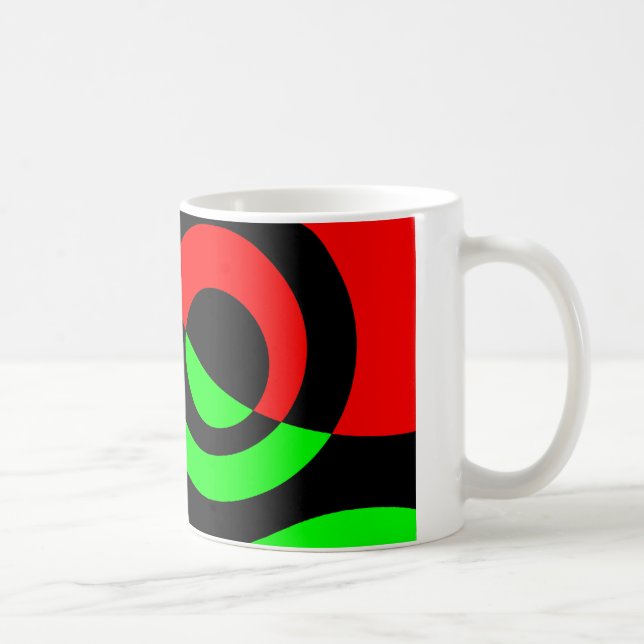 Mug Bulles Abstraites 04 (Droite)