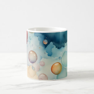 Mug Bulles colorées Aquarelle Art