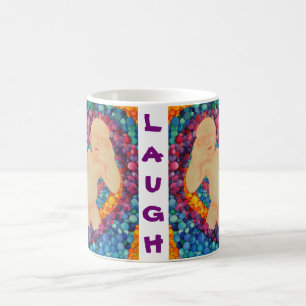 Mug bulles rient