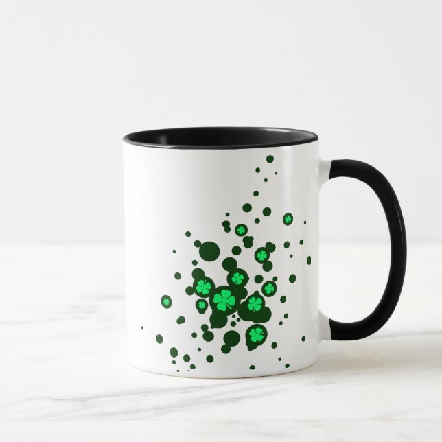 Mug Bulles shamrocks (Droite)
