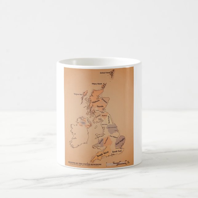 Mug Bulletin de navigation des îles britanniques de st (Centre)