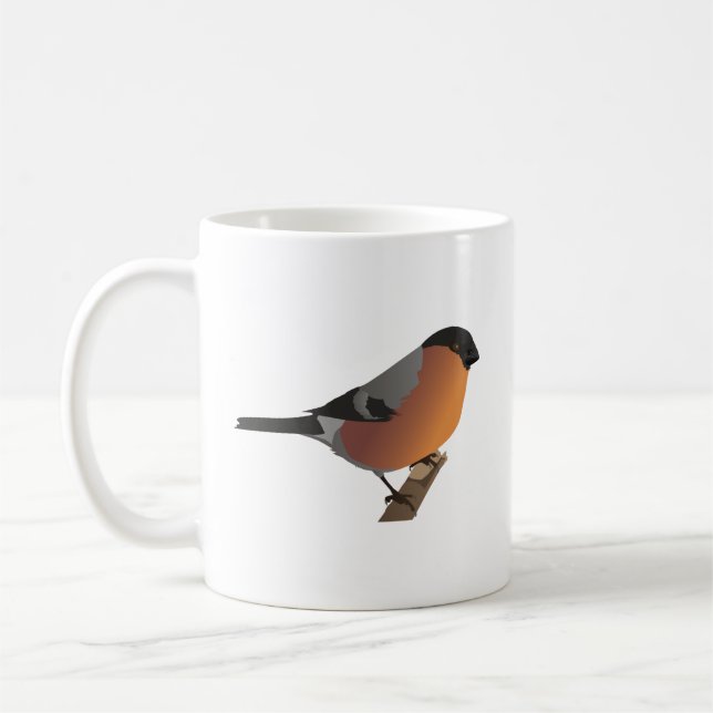 Mug Bullfinch Bird (Gauche)