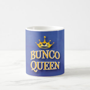 Mug Bunco Queen Jaune Gold Heart Crown