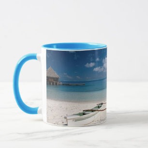 Mug Bungalows depuis la plage Motu Toopua