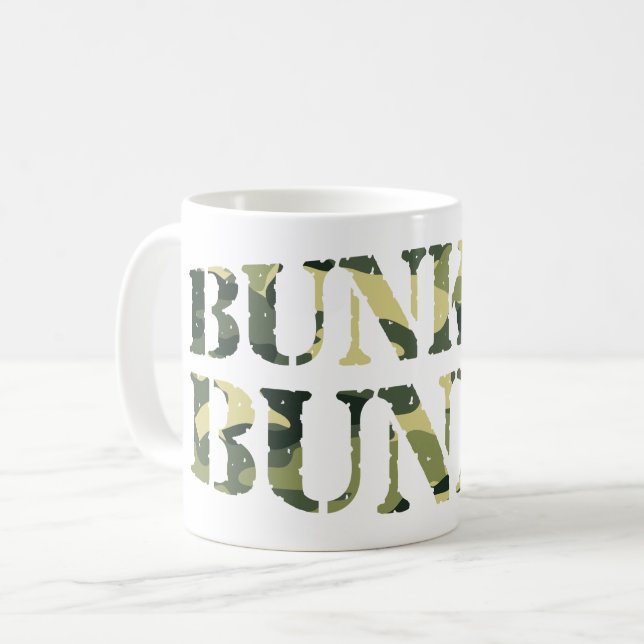 MUG BUNKER BUNNY CAMO / CAMOUFLAGE (Devant gauche)