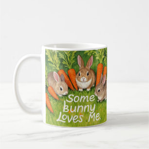 Mug Bunnies et carottes de Pâques