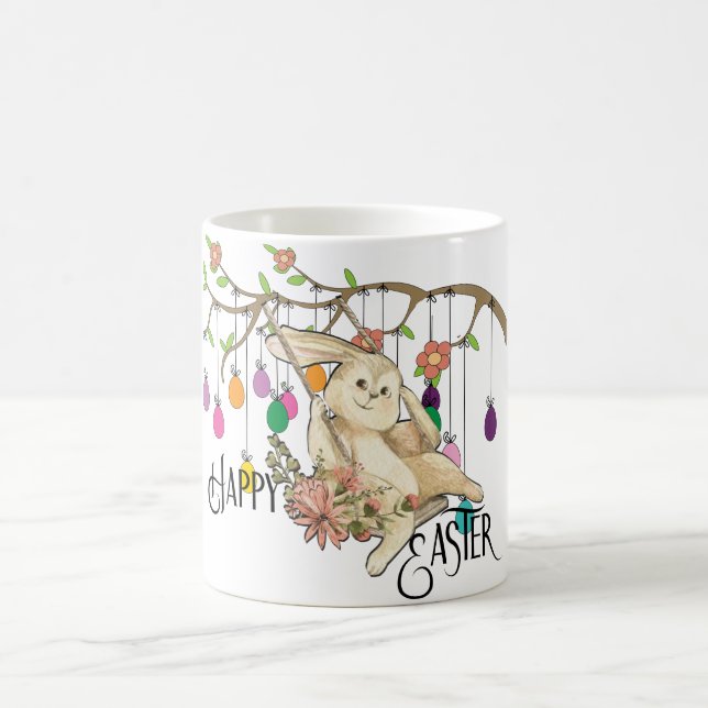 Mug Bunny célèbre la fête de Pâques (Centre)