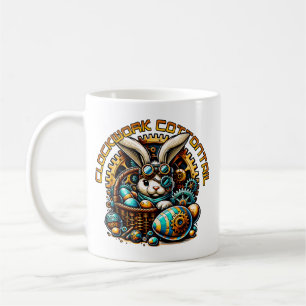 Mug Bunny de Pâques Steampunk