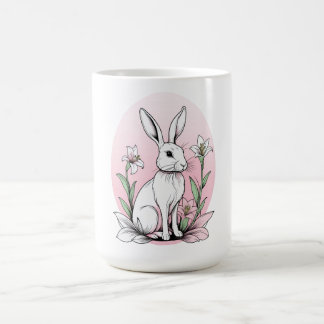 Mug Bunny et Lilies